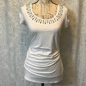 White House Black Market Top w/ Keyhole Opβ¦